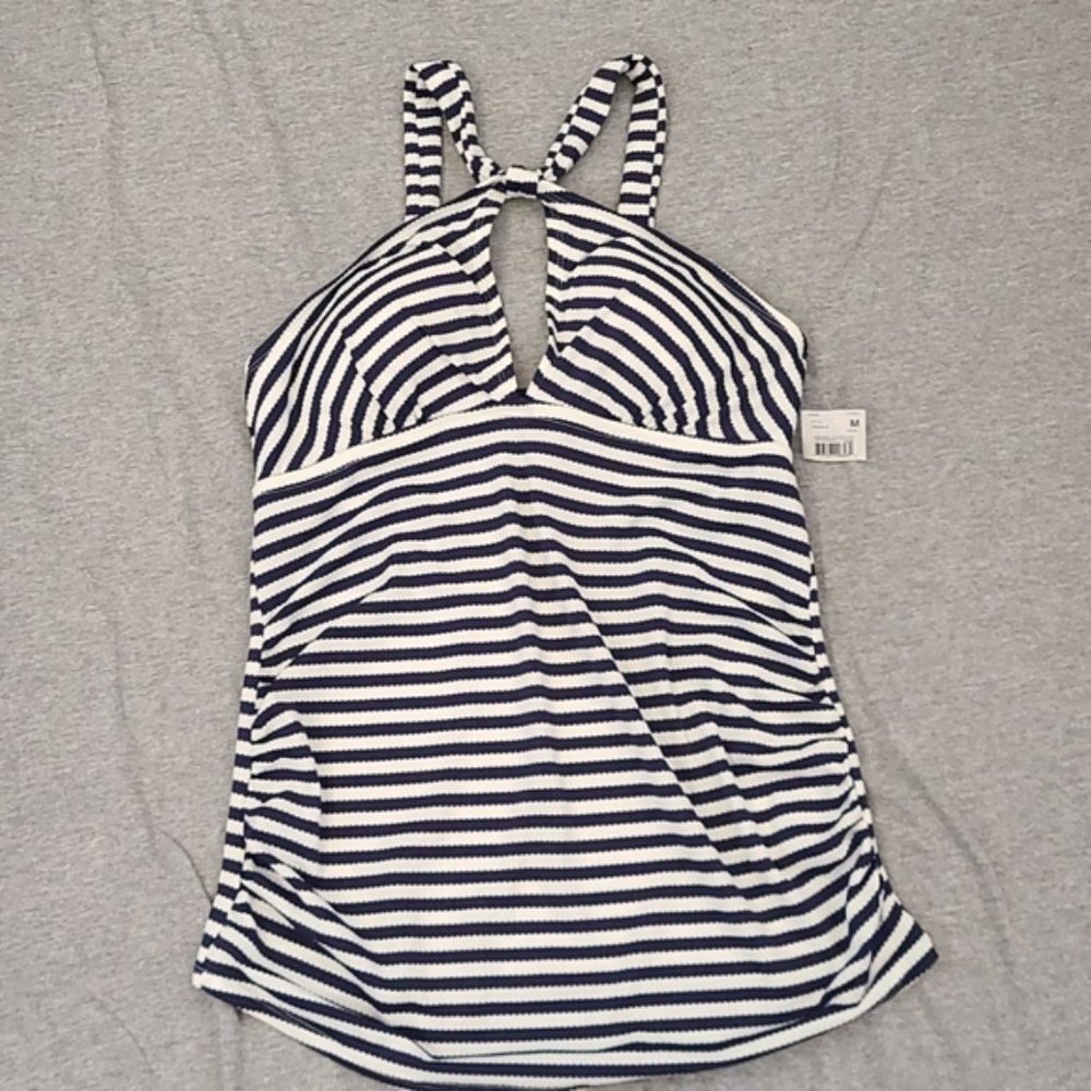 Beach Bump Striped Swimsuit Top - Picture 3 of 6